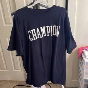 Men’s Navy blue champion t-shirt